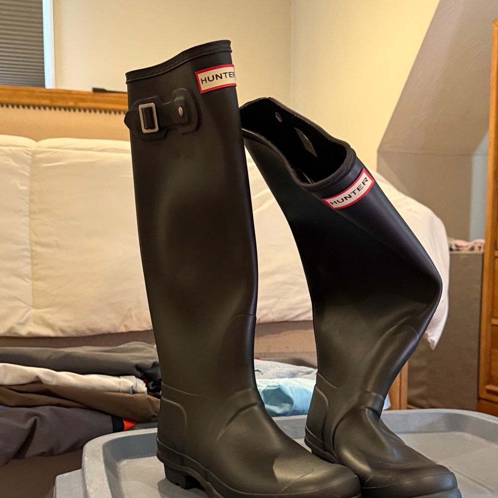 Hunter Classic Black Tall Boots